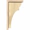 Ekena Millwork Yorktown Rough Sawn Corbel w/Backplate, Douglas Fir, 6"W x 10"D x 18"H COR06X10X18YOR01RDF - alternate 2
